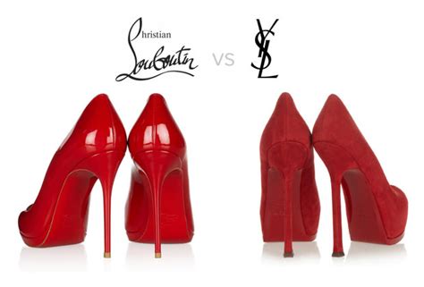 louboutin vs yves st laurent